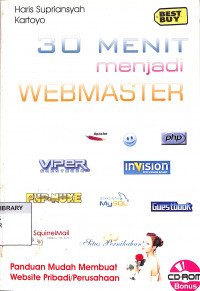 30 Menit Menjadi Webmaster