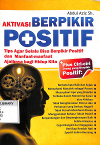 Aktivasi Berpikir Positif