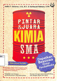 Pintar & Juara Kimia SMA