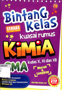 Bintang Kelas Kuasai Rumus Kimia SMA