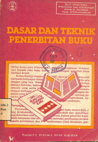 Dasar dan Teknik Penerbitan Buku
