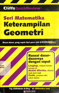 Keterampilan Geometri = CliffsQuickReview Geometry