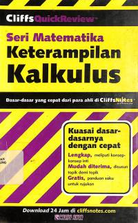 Keterampilan Kalkulus = CliffsQuickReview Calculus