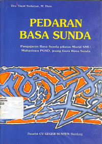 Pedaran Basa Sunda