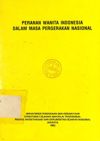 Peranan Wanita Indonesia Dalam Masa Pergerakan Nasional