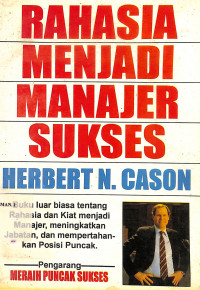 Rahasia Menjadi Manajer Sukses = No Nonsense Management