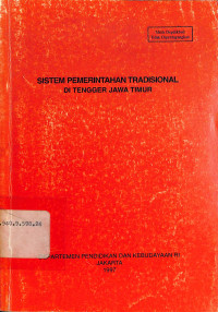 Sistem Pemerintahan Tradisional di Tengger Jawa Timur