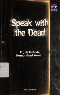 Image of Speak With The Dead