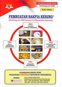 Buku Vokasi Pembuatan Bakpia Kering