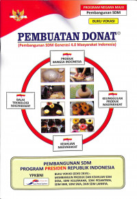 Buku Vokasi Pembuatan Donat