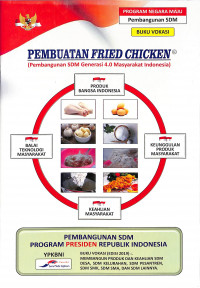 Buku Vokasi Pembuatan Fried Chicken