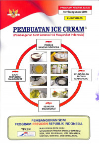 Buku Vokasi Pembuatan Ice Cream