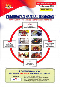 Buku Vokasi Pembuatan Sambal Kemasan