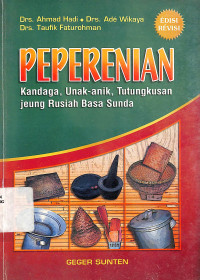 Peperenian : Kandaga, Unak-Anik, Tutungkusan Jeung Rusiah Basa Sunda